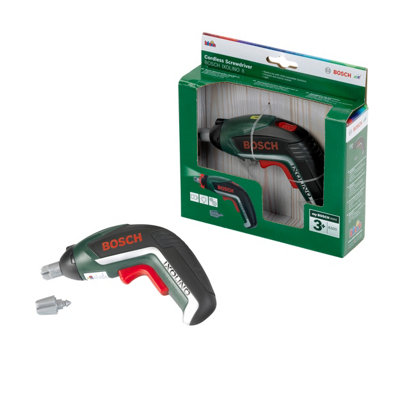 Bosch Screwdriver Toy Kids Lights Forward Reverse Cordless Replica IXOLINO DIY - Image 4