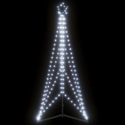 Berkfield Christmas Tree Light 363 Leds Cold White 182 Cm from B&Q