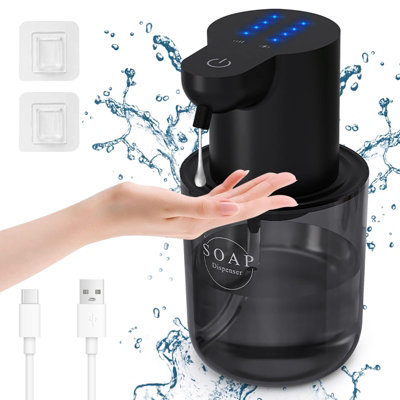 400Ml Electric Automatic Liquid Soap Dispenser, Battery Display, 4 ...
