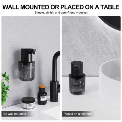 400Ml Electric Automatic Liquid Soap Dispenser, Battery Display, 4 ...