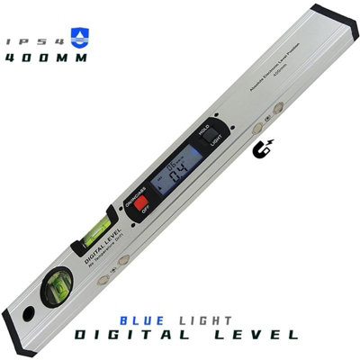 400mm Digital Spirit Level 360 Angle Finder Inclinometer with 4 Magnets ...