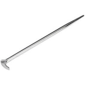 400mm Drop Forged Steel Heel Bar - Hand Ground Heel & Face - Corrosion Resistant