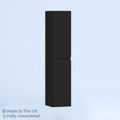 400mm Tall Wall Unit - Lucente Gloss Anthracite - Right Hand Hinge Price Comparisons | Compare The Build