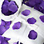 400pcs Dark Purple Silk Rose Petals Wedding Mothers Day Wedding Confetti Anniversary Table Decorations