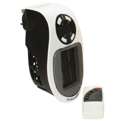 400W Digital Remote Control Plug In Heater Energy Efficient Adjustable ...