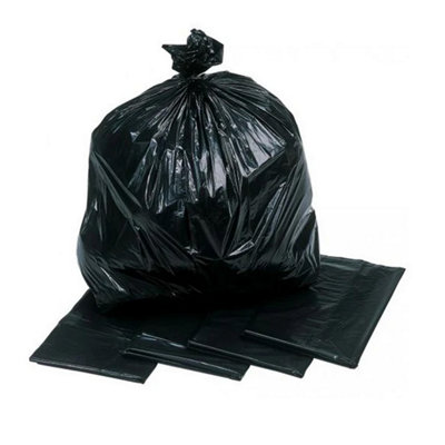 400x Black Home Kitchen General Use 18x29x33 Tear Resistant Refuse Bin Bags