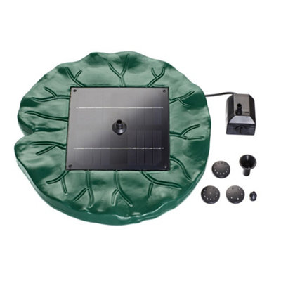 Pontec Pondosolar Lily Floating Solar Fountain from B&Q