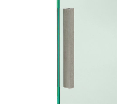 Bohle Self-Adhesive Door HandleBrushed Stainless Steel from B&Q