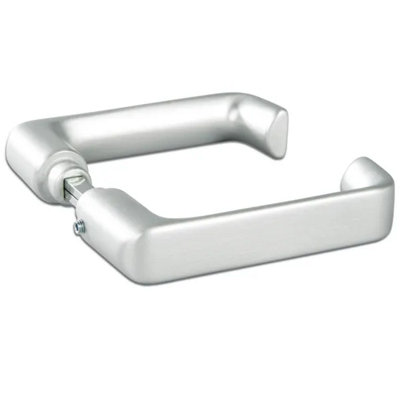 Bohle Studio Private Line / Alea / Olis Lever HandleFlat Oval Shape Aluminium Colour from B&Q