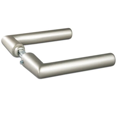 Bohle Studio Private Line / Alea / Olis Lever HandleMitredStainless Steel Colour C31 from B&Q