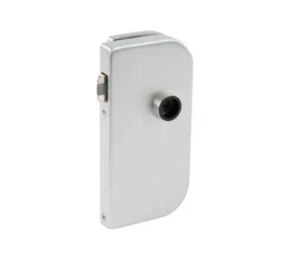 Bohle Glass Door Lock Olis Non-LockingDin RightAluminium Colour C0 from B&Q
