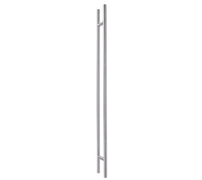 Bohle Bar Handle Diameter 19 mmStainless Steel V2A BrushedL-1000 mmC-C-800 mm from B&Q