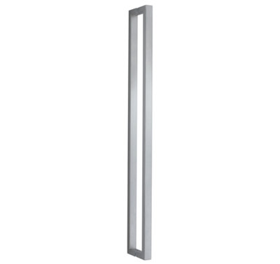 Bohle Bar Handle SquareBrushed Stainless SteelL-1200 mm25 X 38 mm from B&Q