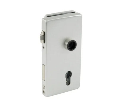 Bohle Alea Glass Door Lock Profile CylinderDin Right810 mmAluminium Colour C0 from B&Q