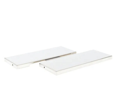 Bohle Set Of Cover Cap Alva Top Corner Fitting Pt20 Plus / Plus HdPolished from B&Q