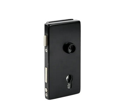 Bohle Alea Glass Door Lock Profile CylinderDin Right10 mmBlack Ral 9005 from B&Q