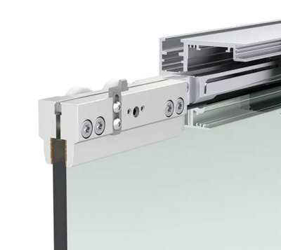 Bohle Mastertrack Ft 80 Sliding Door SetCeiling Mounting With Fixed Glazing from B&Q