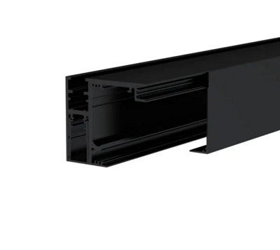 Bohle Mastertrack Ft Profile Set Ceiling Mounting Fixed SidelightL-4000 mmBlack from B&Q