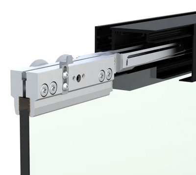 Bohle Mastertrack Ft 80 Sliding Door SetCeiling Mounting With Fixed Glazing from B&Q