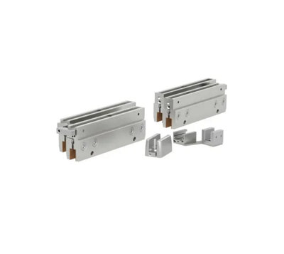 Bohle Mastertrack Bt Glass Clamp Set For Flush Ceiling MountingFor 2 Doors from B&Q