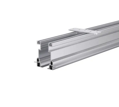 Bohle Mastertrack Bt Profile Set Flush MountFor 1 DoorL-3000 mmAluminium Colour from B&Q