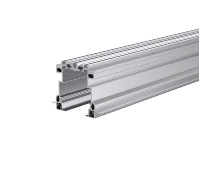 Bohle Mastertrack Bt Profile Set Flush Mounting2 Doors6000 mmAluminium Coloured from B&Q