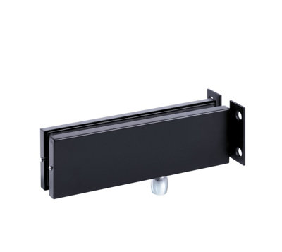 Bohle Overpanel Fitting Pt 30.3Black Ral 9005 from B&Q