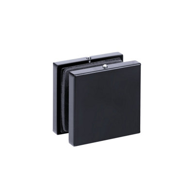 Bohle Connector GlassWall Pt 90Black Ral 9005 from B&Q
