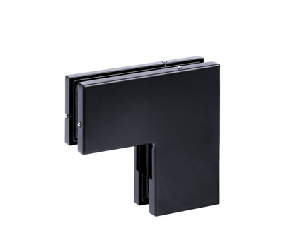 Bohle Angle Connector Pt 60Black Ral 9005 from B&Q
