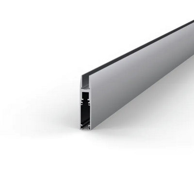 Bohle Floortrack Glass ProfileL-3000 mmAluminium-Coloured from B&Q