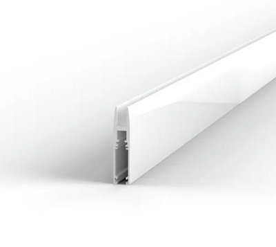 Bohle Floortrack Glass ProfileL-3000 mmWhite from B&Q