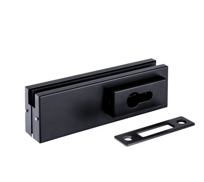 Bohle Corner Lock Us 10Flat BoltProfile CylinderBlack Ral 9005 from B&Q