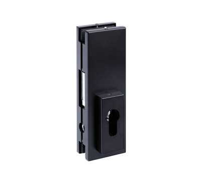 Bohle Centre Lock Us 20Flat BoltBlack Ral 9005 from B&Q