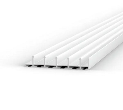 Bohle Floortrack Top TrackL-5600 mmFor 5 DoorsWhite from B&Q