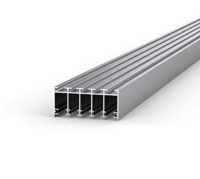 Bohle Floortrack Upper Guide ProfileL-5600 mmFor 5 DoorsAluminium-Coloured from B&Q