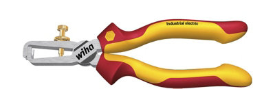 Wiha Electricians Pliers Cutters Vde Industrial Professional Snips Grippers 36711160mm Stripping Pliers from B&Q