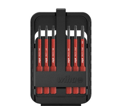 Wiha Slimbits Torx Plus Screwdriver Box 6Ip To 15Ip 6Pcs Vde Electrician 43155 from B&Q