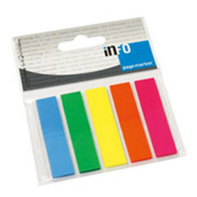 Fivestar 5 Star 12.5X50mm Bright Colours Index ArrowAssorted Colours (5 Packs Of 20) from B&Q