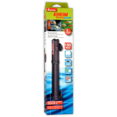 Eheim Thermopreset Heaters Preset To 25C Tropical Marine Aquarium Fish Tank 200W from B&Q