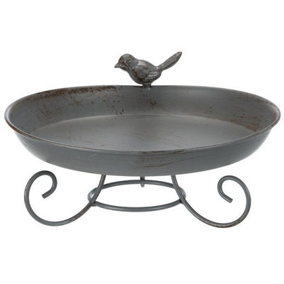 Trixie Metal Wild Bird Water Bath Bowl 22Cm from B&Q