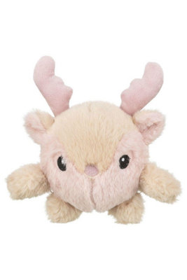 Trixie Christmas Reindeer Plush Dog Toy With Squeaker from B&Q