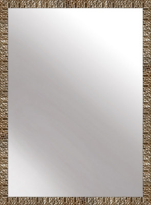 Nielsen Banks Mosaic Design Wall Mirror Bathroom Mirror Living Room MirrorBronze50X70Cm from B&Q