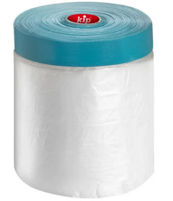 Kip Plastic Masker With Blue Cloth TapePremium 1100mm X 20 Metres from B&Q