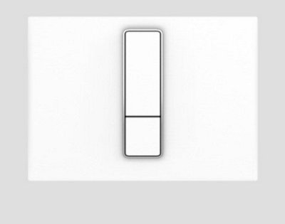 FixTheBog (16.750.01..000) Sanit Push Plate Ineo Bright White For Concealed Cisterns With Small Access Opening from B&Q