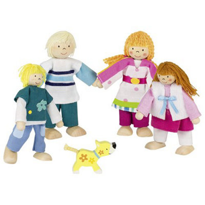 Goki Flexible Puppets Susibelle Family Dolls from B&Q