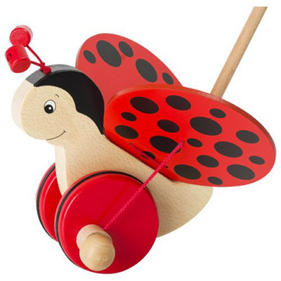 Goki Push-Along Animal - Ladybird Florah - Image 3