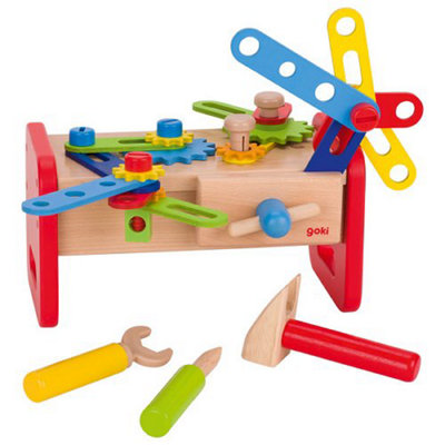 Goki Unisex Multicolor Workbench 36 Pcs With Storage Box - Image 4