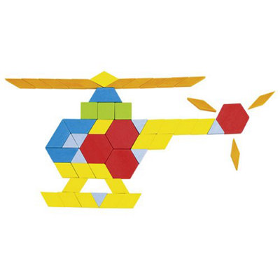 Goki Geometric Puzzle Game Toy from B&Q
