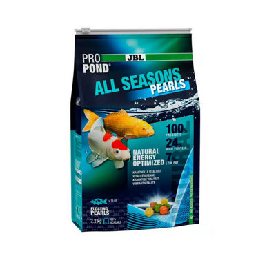 Jbl Propond All Seasons Pearl 2.2Kg Fish Food from B&Q