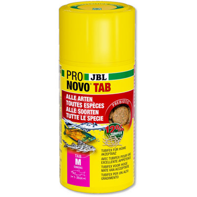 Jbl Pronovo Tabs M Fish Food Pellets Tropical Bottom Feeders Tablets Aquarium 100Ml from B&Q